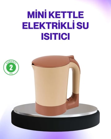 Kettle Özellikli Türk Kahvesi Makinesi Taşınabilir Mini Tasarım