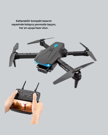 Katlanabilir 4K Kamera Drone Uzaktan Kumandalı Profesyonel Drone