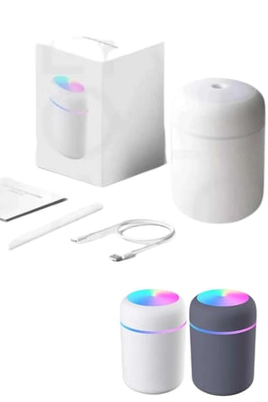Mini Aromaterapi Buhardanlık LED Işıklı 3 Renk Seçeneği