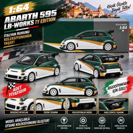 Abarth 595 LB-WORKS TY Edition 1 Adet Araç