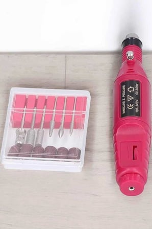Elektrikli Tırnak Bakım Seti 3000-99000 RPM Taşınabilir