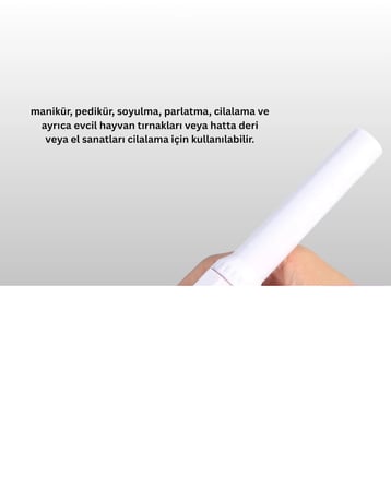 Taşınabilir Elektrikli Tırnak Bakım Seti 1 Adet