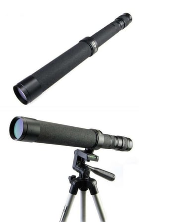 Baigish Zt824x40 Rus Model Zoomlu,deri Çantalı Tripot Bağlanan Tekli Dürbün