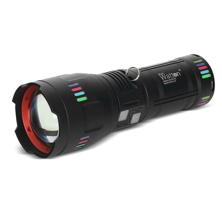Lazer Etkili Profesyonel El Feneri Wt-631- 30,000 Lümen