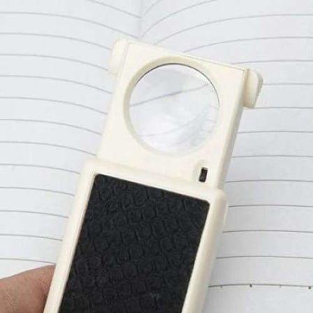 Nikula-mücevherler, Ve Para Kontrol,için 45x25mm Işıklı,mor Işıklı Cepte Taşımalı Büyüteç