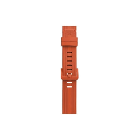 Watch 42mm Kr408 Çizgili Silikon Kordon - Turuncu
