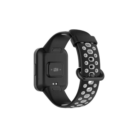 Redmi Watch 2 Spor Delikli Kordon - Siyah-gri