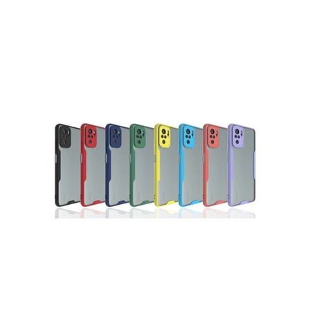 Redmi Note 10 Kılıf Platin Silikon - Mavi