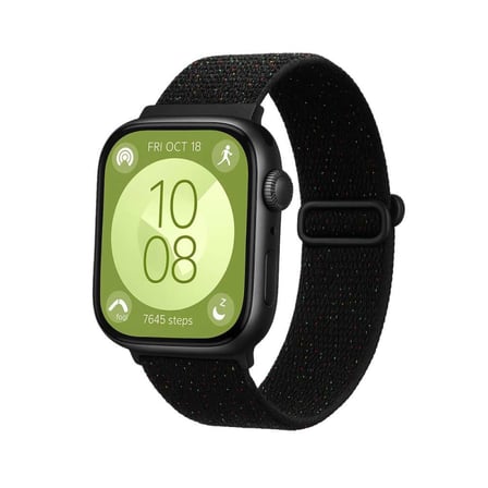 Huawei Fit 4 Kordon - Benekli Siyah