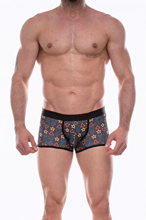Don Moris Erkek Desenli Mini Boxer