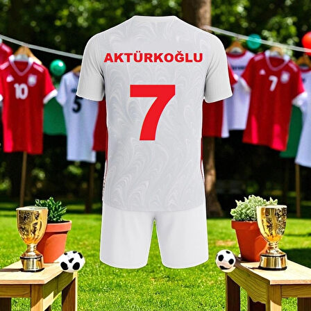 Türkiye Kerem Aktürkoğlu Milli Takım Çocuk Forması 2026 Fıfa Dünya Kupası Avrupa