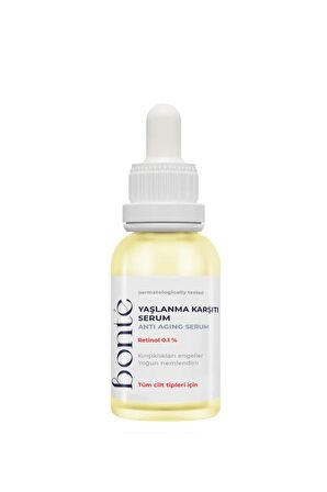 Yaşlanma Karşıtı Serum (Retinol 0,1%) 30 ml