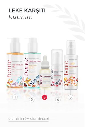 C Vitamin 15% Aydınlatıcı Serum 30 ml