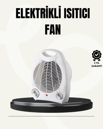 Mini Elektrikli Isıtıcı – Taşınabilir Fanlı Isıtma Sistemi