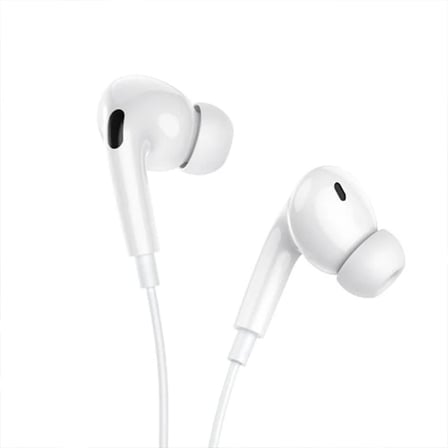 HOCO M111 Pro Primero Lightning Kulakiçi Mikrofonlu Kablolu Kulaklık-(5775)