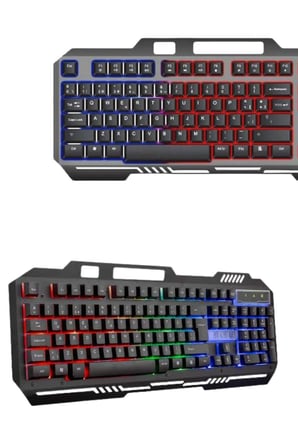 Gaming Oyuncu Klavyesi Led Aydınlatmalı Mekanik Hisli