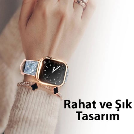 Dux Ducis Samo Series Apple Uyumlu Watch 45mm için Soft TPU Full Koruma Ultra İnce Siliko