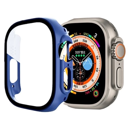 Ally Apple Uyumlu Watch Ultra 49mm için Hard PC Full Koruma Sert Armor Zırh Kılıf-(5775