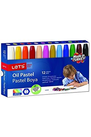 Lets Pastel Boya 12 Renk