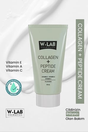 W-Lab Cosmetics Collagen + Peptide Gençleştirici Krem 50 ML