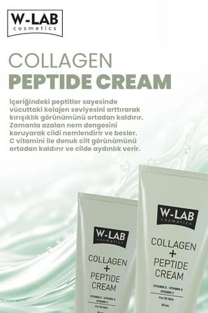 W-Lab Cosmetics Collagen + Peptide Gençleştirici Krem 50 ML