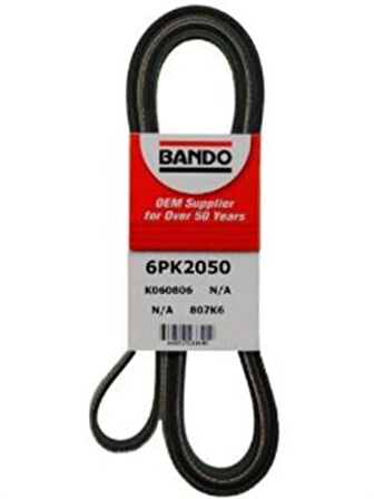 Bando 6PK2050 Kanallı V Kayışı W202 93-00 S202 96-01 W210 96-02 S210 96-00 W163 98-04 A0119971892
