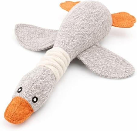 Busstier Ördek Şafağı – Kumaş Ördek Köpek Oyuncağı ve Tüy Temizleyici, Tarak Seti