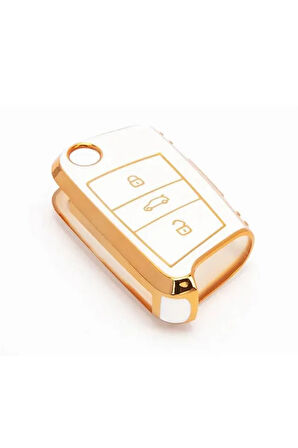 Seat Leon Mk3 Golf 7 Ve 7.5 T-roc Lüks Anahtar Koruma Kılıfı Açıklamayı Okuyunuz Lütfen