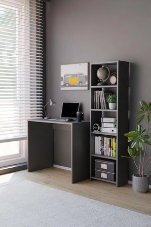 Kitaplıklı Çalışma Masası Bilgisayar Masası Öğrenci Ofis Masası Çok Amaçlı Kitaplıklı Çalışma Masası
