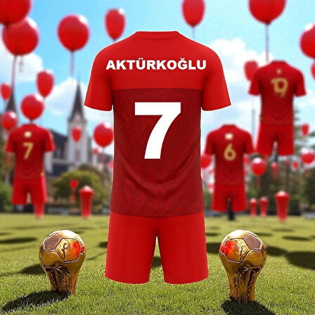 Türkiye Kerem Aktürkoğlu 2026/28 Milli Takım Forma T-Shirt Özel Tasarım Yeni Sezon