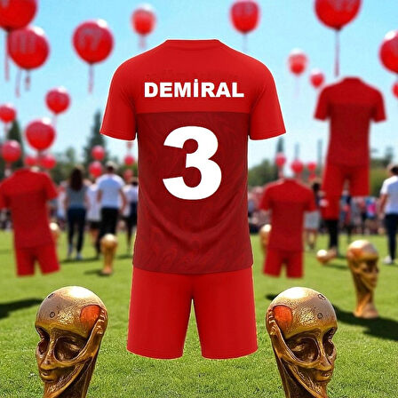 Türkiye Merih Demiral 2026/28 Milli Takım Forma T-Shirt Özel Tasarım Yeni Sezon