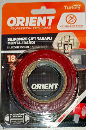 ORİENT ÇİFT TARAFLI AKRİLİK BANT