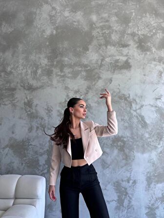 Crop Kadın Ceket