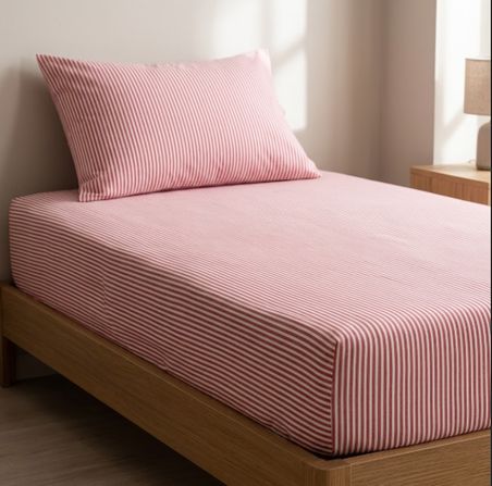 120x200 Tek Kişilik Yastık Kılıflı Lastikli Çarşaf Takımı