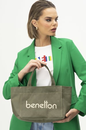 Benetton Kadın El ve Omuz Çantası
