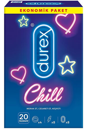 Marka: Chill Prezervatif 20'li