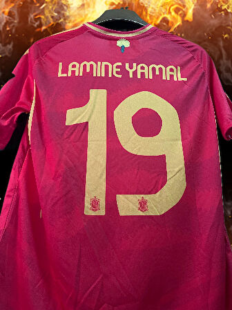 Lamine Yamal İspanya 2024 Forma Tişört