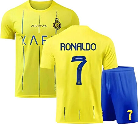 Bite Nose Al Nassr Fc Yeni Sezon Pro Çocuk T-Shirt Halısaha Forması