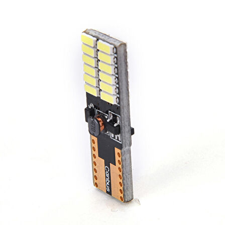 T10 Dipsiz SMD Park Ampulü 24 Ledli – Beyaz