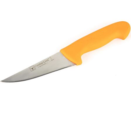 Sürmene Cumhur Çelik 61110 Sivri Kasap Bıçağı, 13 cm, Kaymaz Sap