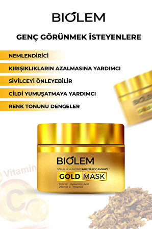 Gold Mask - Altın Maske - Leke, Ve Yaşlanma Karşıtı 150 ml