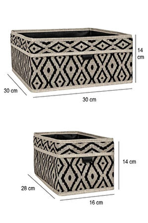 Bohe 2'li Raf ve Çekmece Düzenleyici Organizer