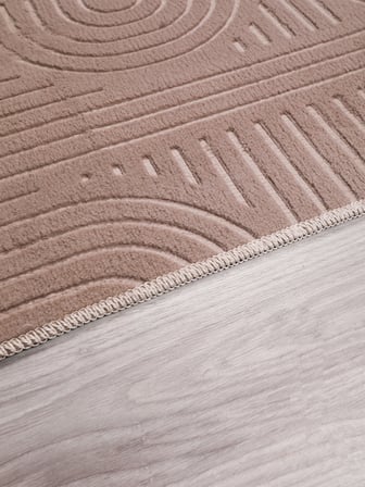 Bohem Vizon Emboss Premium Seri Kaymaz Taban Jel Taban Halı Yolluk Antre Hol Salon Mutfak Halısı