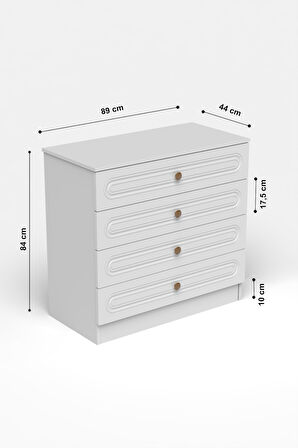 BOHEM ŞİFONYER MDF KAPAK