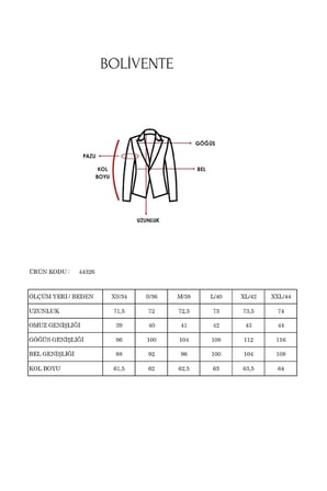 Koyu Haki Leopar Kolu Katlama Detaylı Regular Vatkalı Blazer Ceket