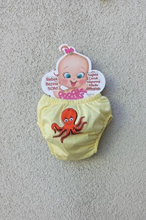 Desenli Desenli 3'lü Alıştırma Külodu