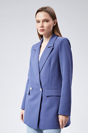 Oversize Dokuma Blazer Ceket