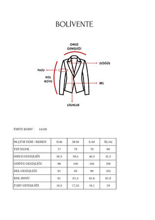 Oversize Dokuma Blazer Ceket