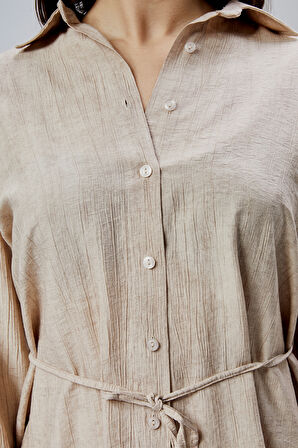 Vizon Regular Batik Gömlek Pantolon Takım