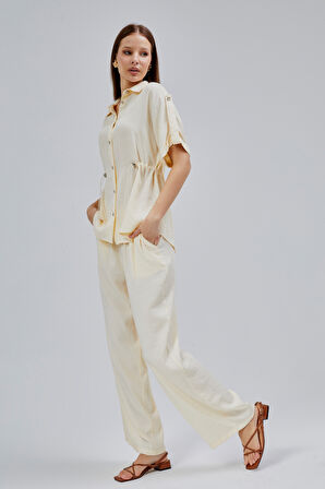 Taş Rahat Kesim Gömlek Pantolon Takım